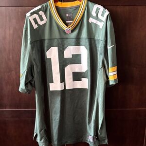 Rodger’s Green Bay Football Jersey with Number 12